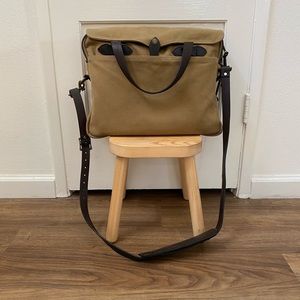 Filson Rugged Twill Original Briefcase in Tan
